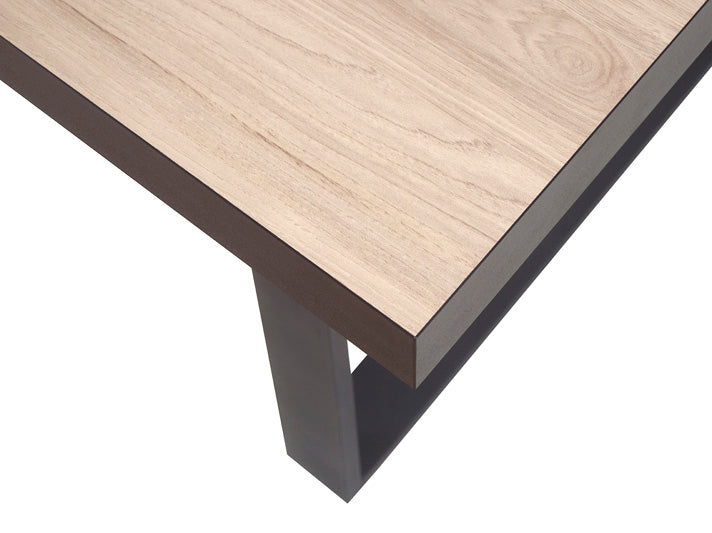 GBO - Eettafel Viareggio – 170x100x76 cm A - U of X-poot