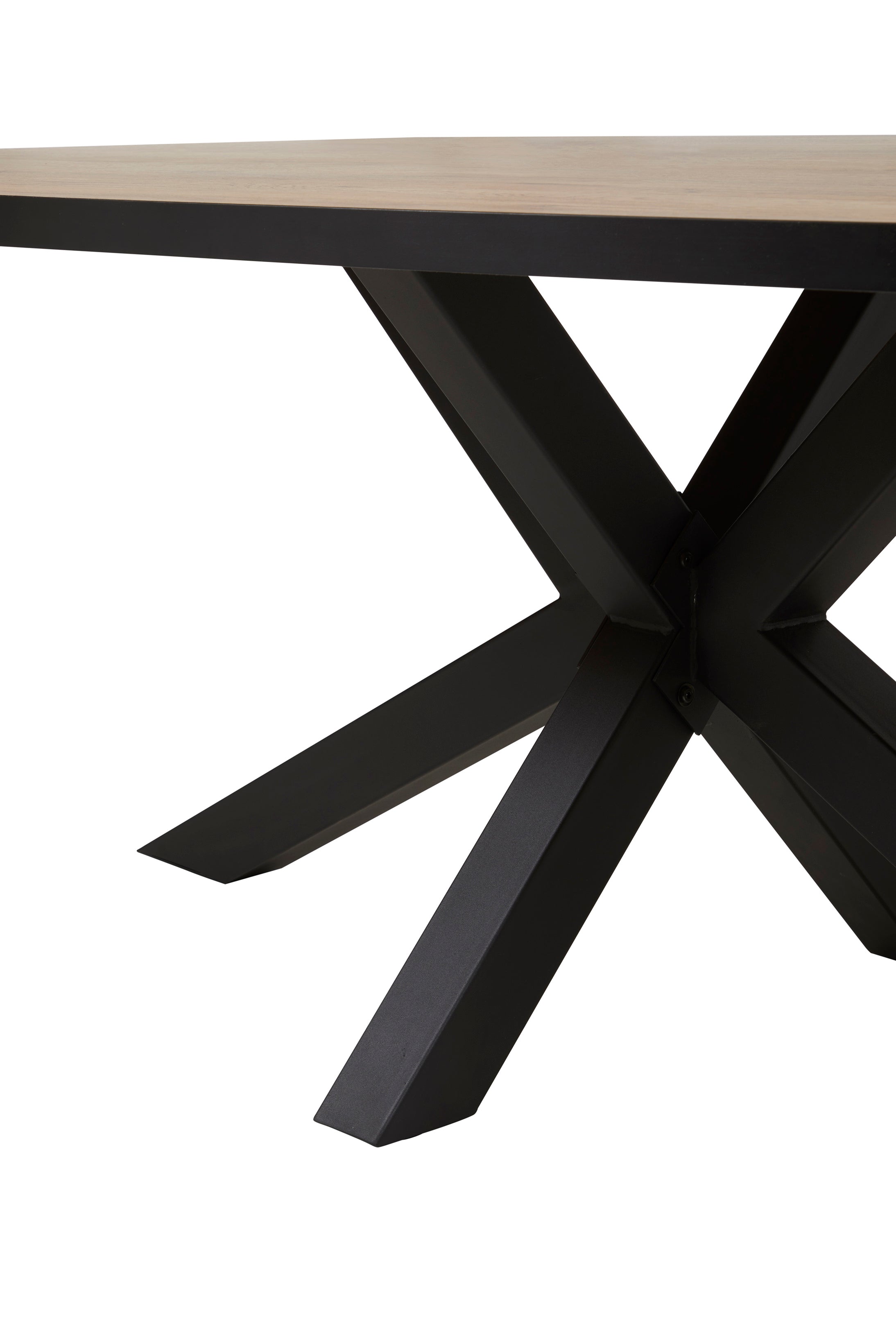 GBO - Table Piero - Ovale - Pied Étoile-Araignée - 200x100x76 cm