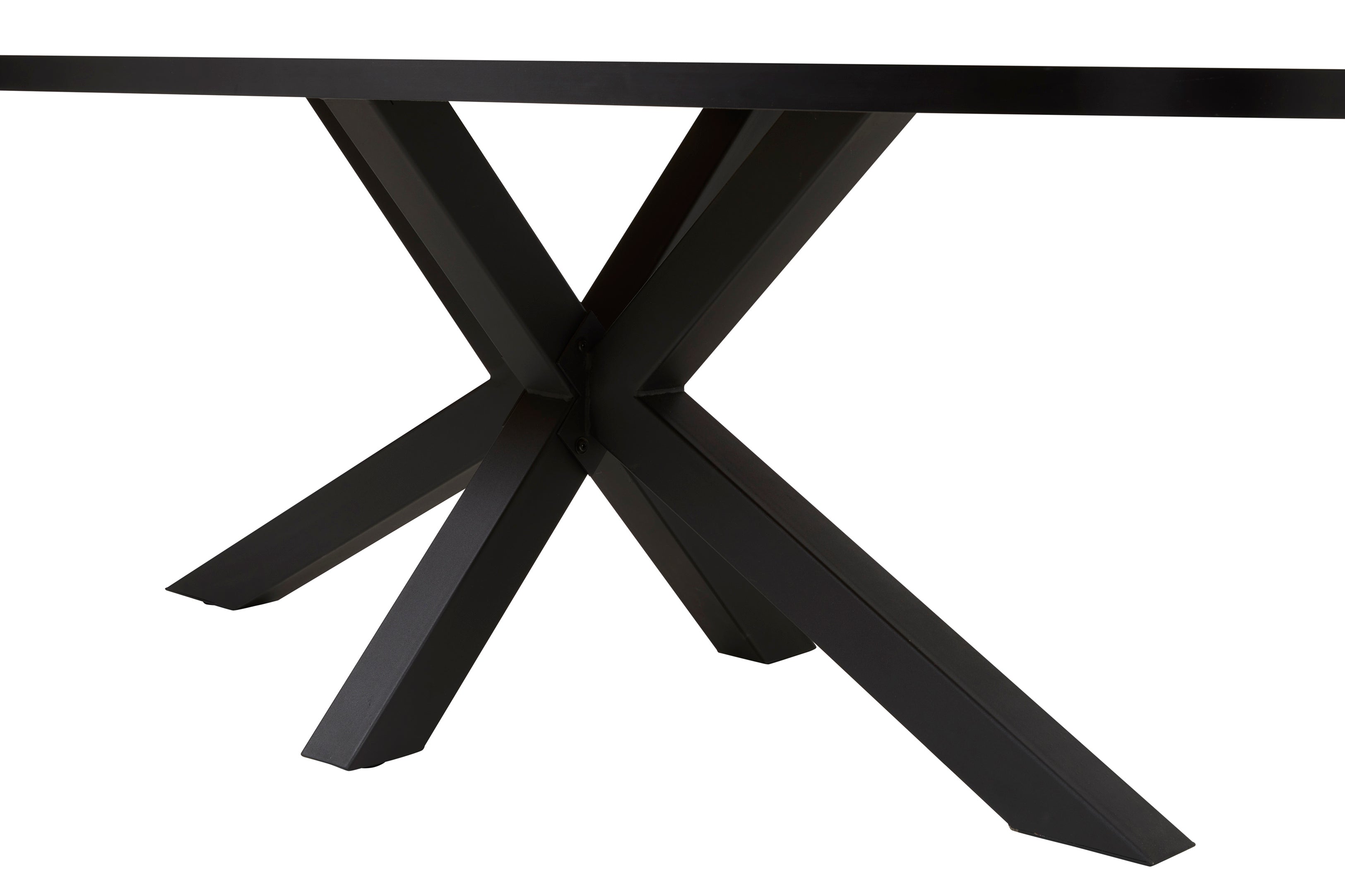 GBO - Table Piero - Ovale - Pied Étoile-Araignée - 200x100x76 cm