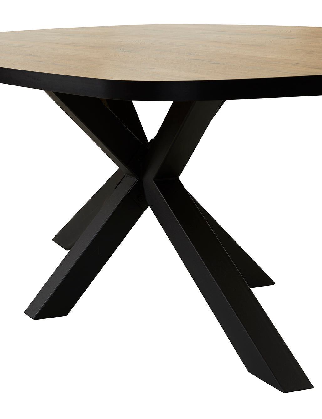 GBO - Table Piero - Ovale - Pied Étoile-Araignée - 200x100x76 cm