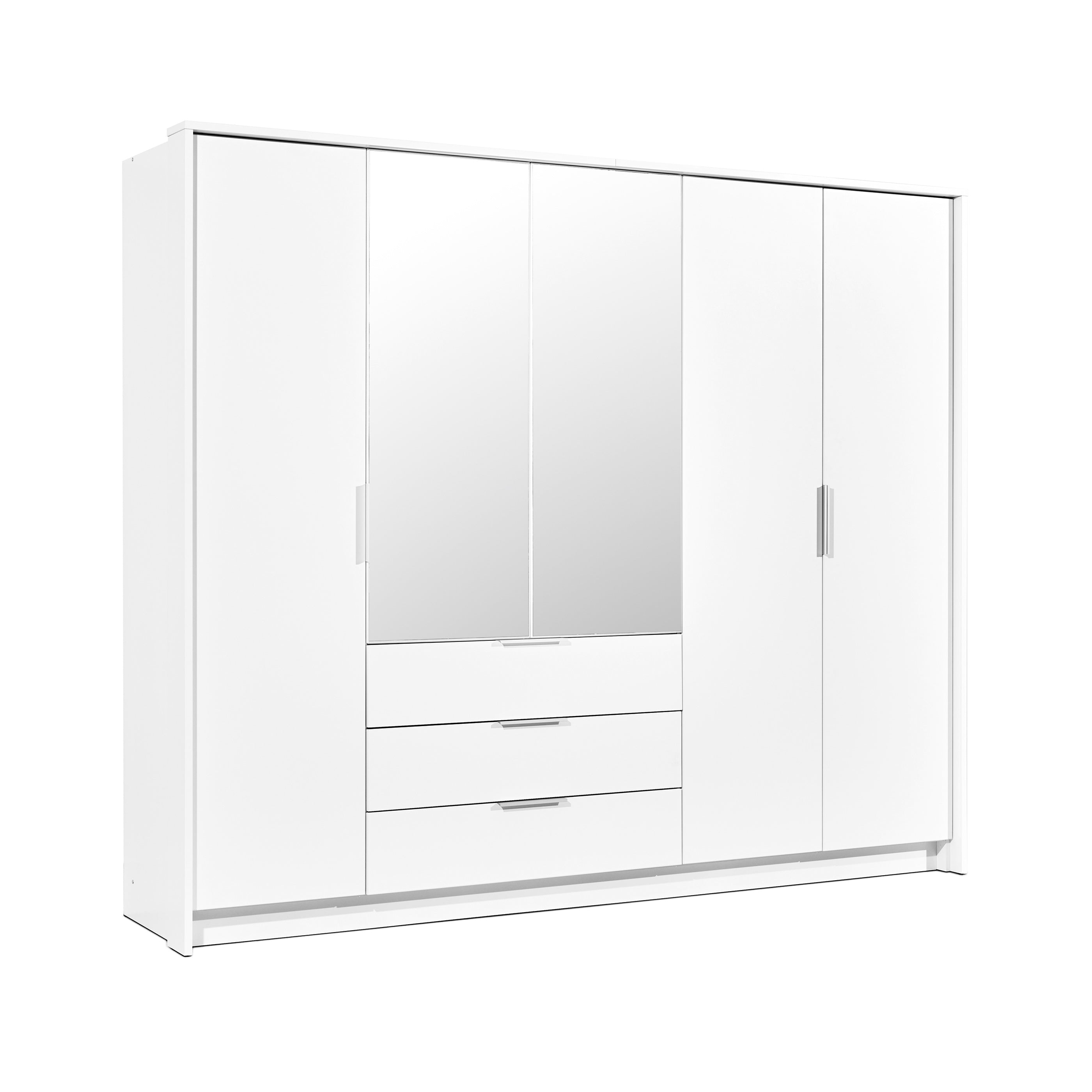 2BM- Kleerkast Togo 255 – 5-deuren en 3-schuiven – 255x217x65cm