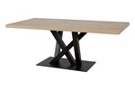 GBO - Eettafel Sacha – 170x100x76 cm – Canyon eiken – Crossed leg