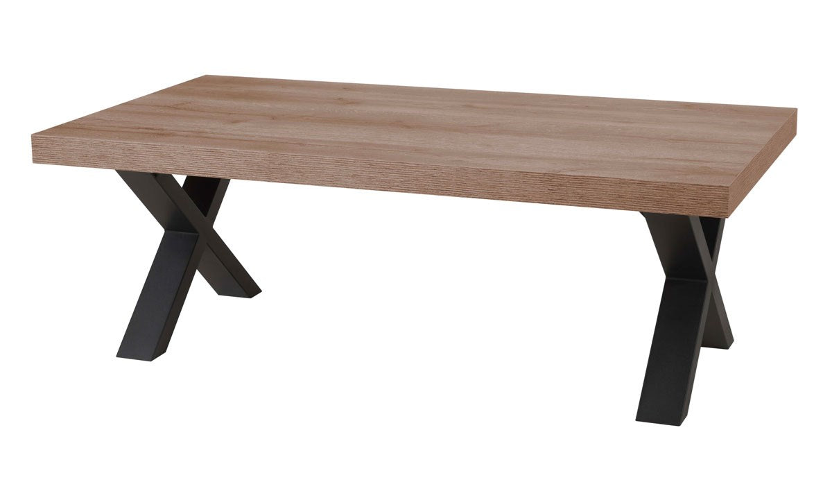 GBO - Salontafel – 130x68x46 cm – A/U/X-poot