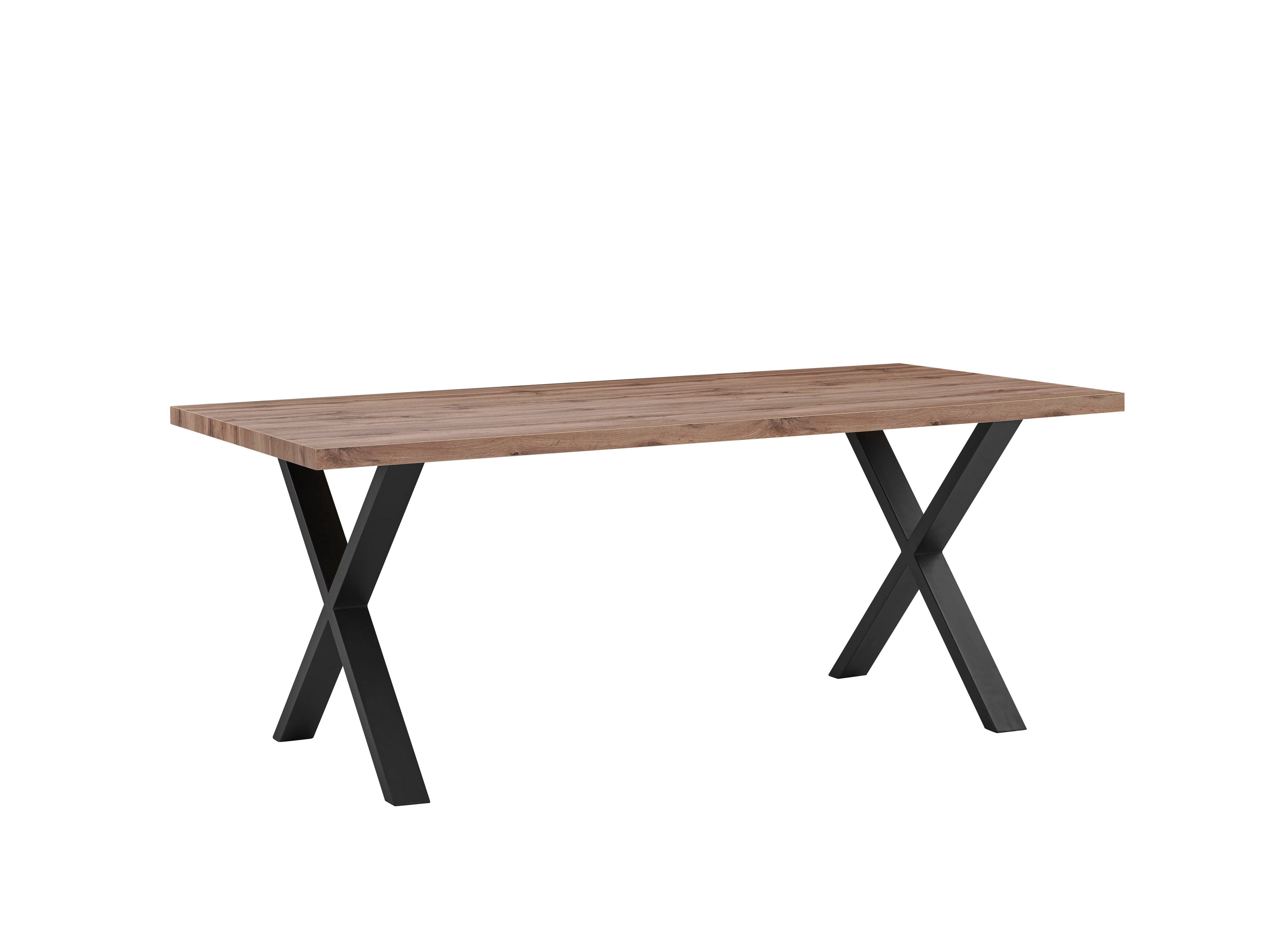 TYC - Table à manger Opera - pieds en X - h76xl190xp95cm