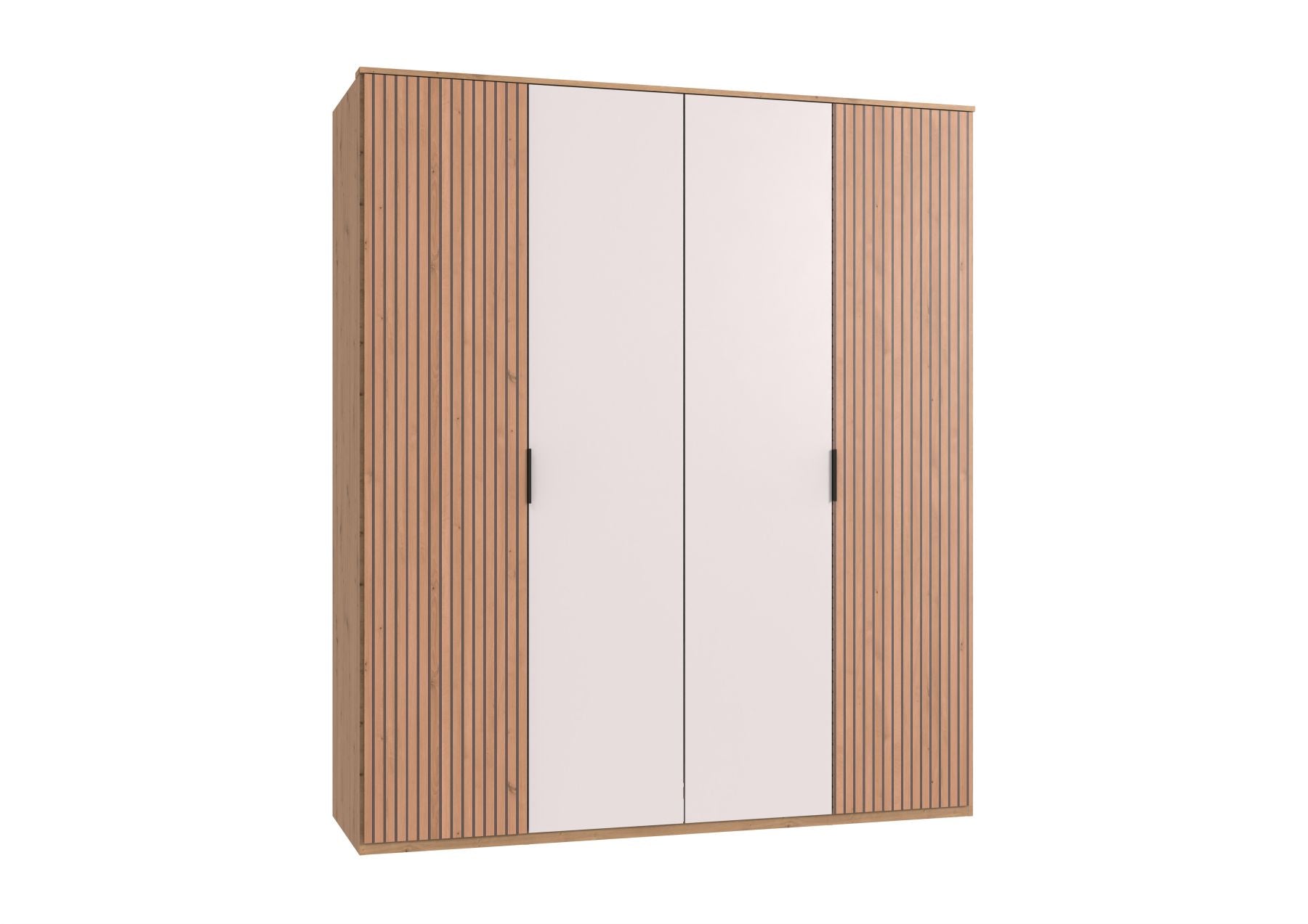 Wimex - Kleerkast Tunis - D22577 - Artisan Eik/ Wit - 180x210x58cm