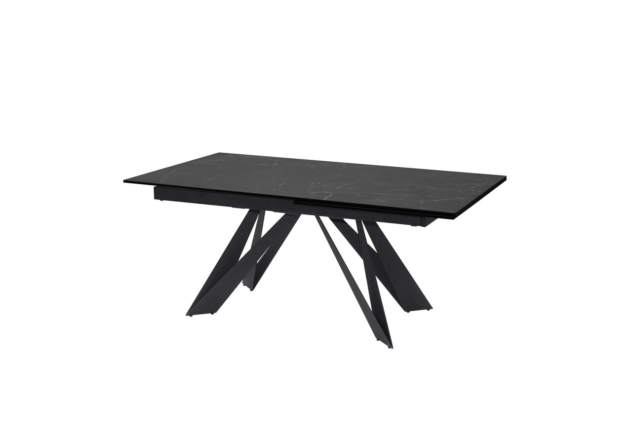 Evan - Eettafel Viking - CER116 - Zwart - 180x76x98cm