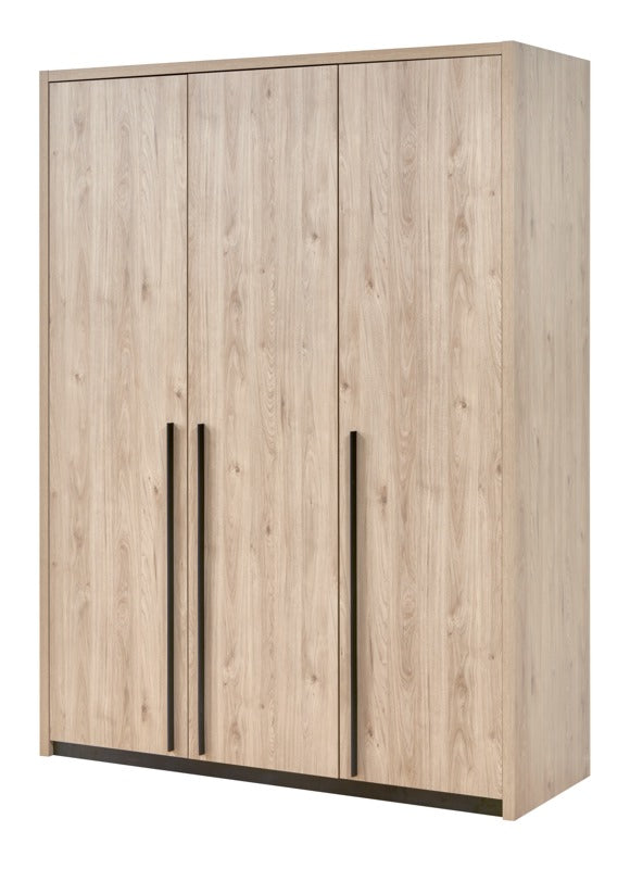 GBO - Kleerkast Viola – 3 deuren – 165x219x60 cm