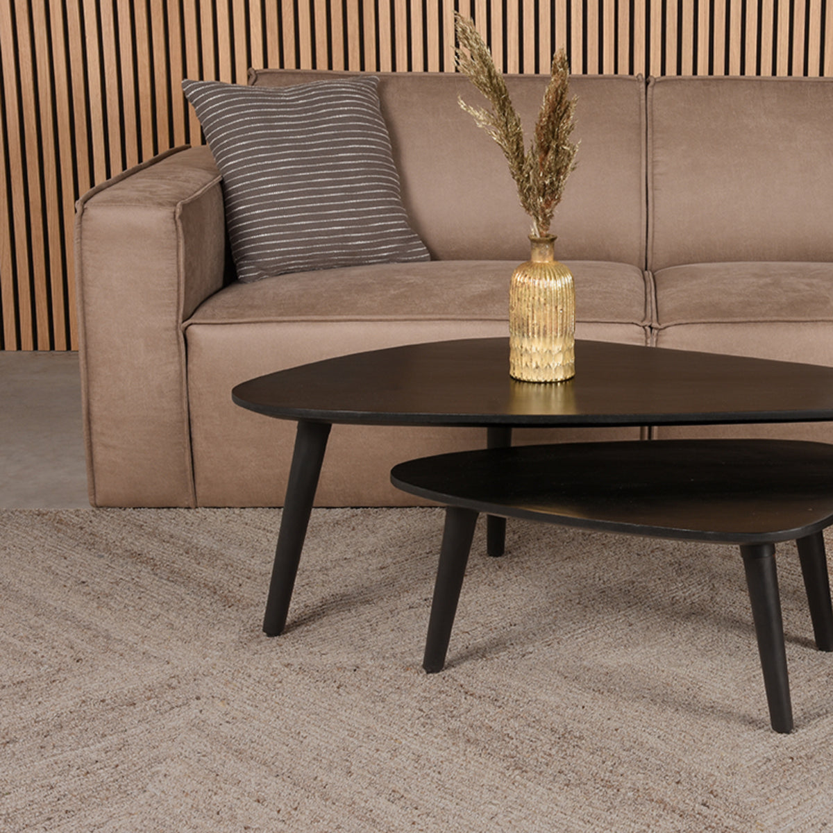 LABEL51 Tapis Blendy - Taupe - Laine