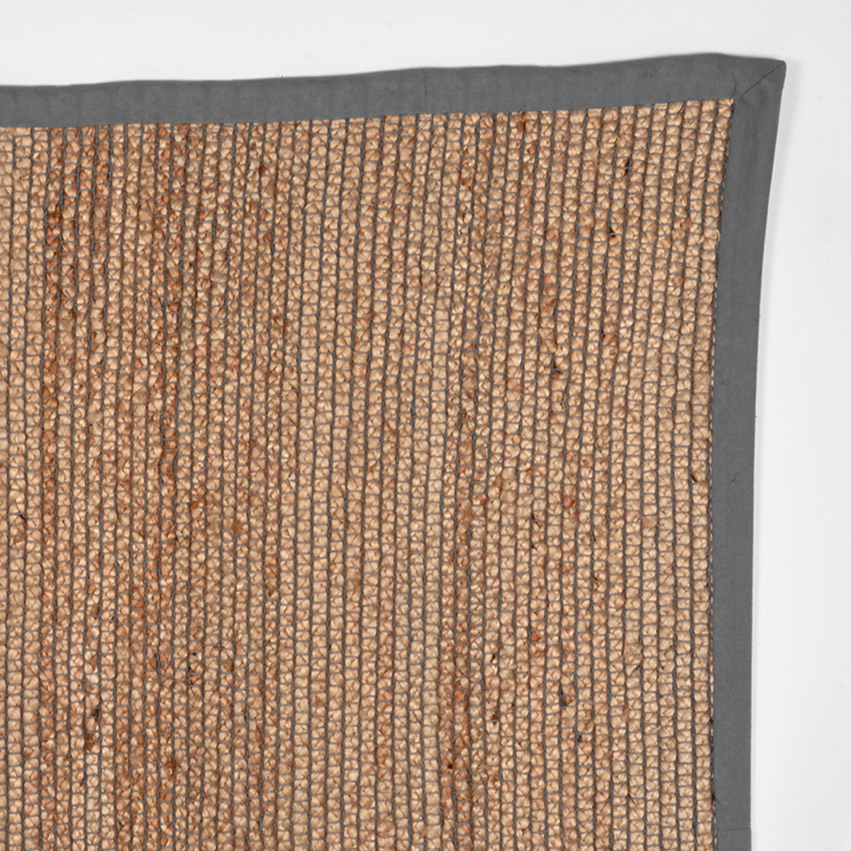 LABEL51 Vloerkleden Jute - Grijs - Jute - 140x160 Cm