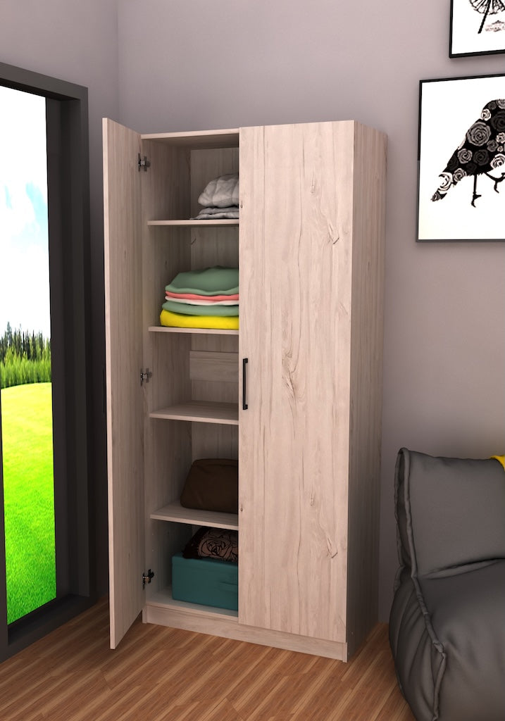 TYC - White Oak 80 Bergkast - White Oak - 80x180x40cm