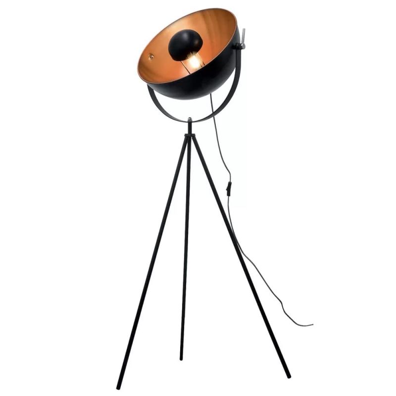 Staanlamp Cinema - Zwart - 60x110x48cm