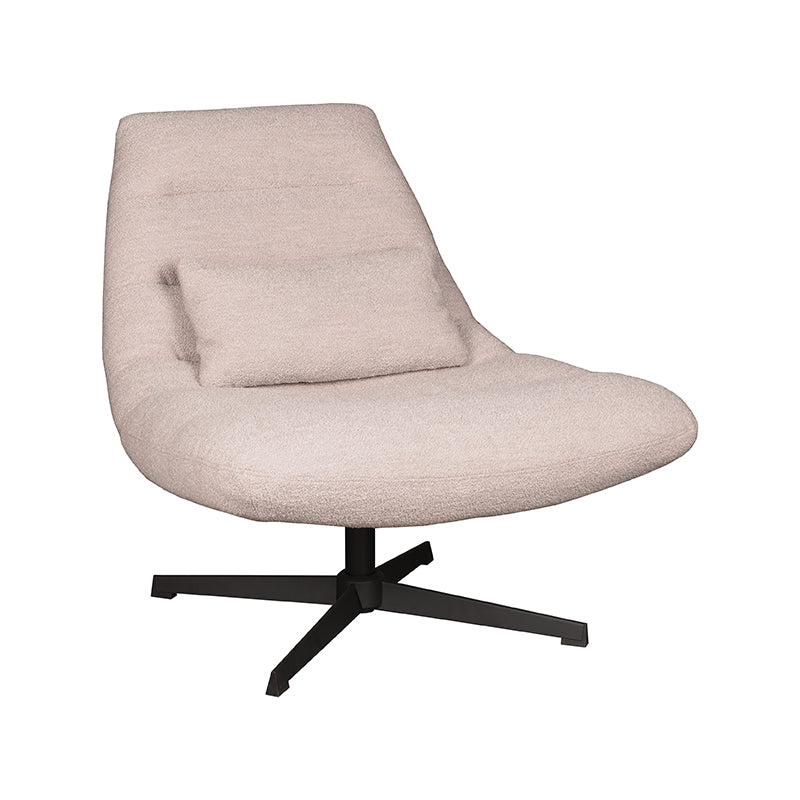 LABEL51 - Fauteuil Nox - Naturel - Bouclette