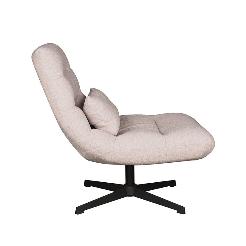 LABEL51 - Fauteuil Nox - Naturel - Bouclette