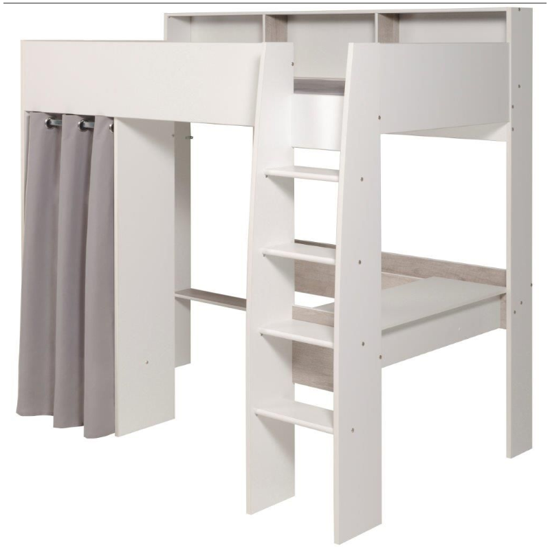 PST - Hoogslaper Taylor - Wit - 205x193x132cm