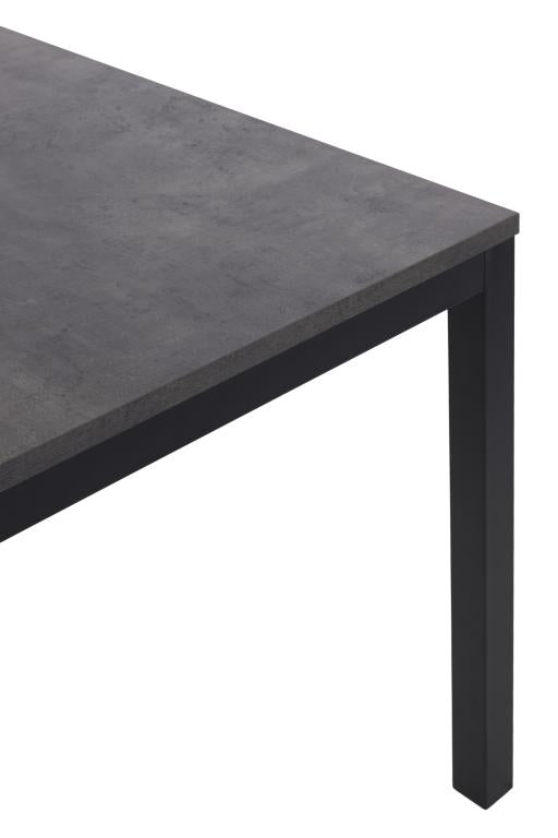 GBO - Table à manger TF2606 - Rectangulaire - Béton - 120 x 80 cm