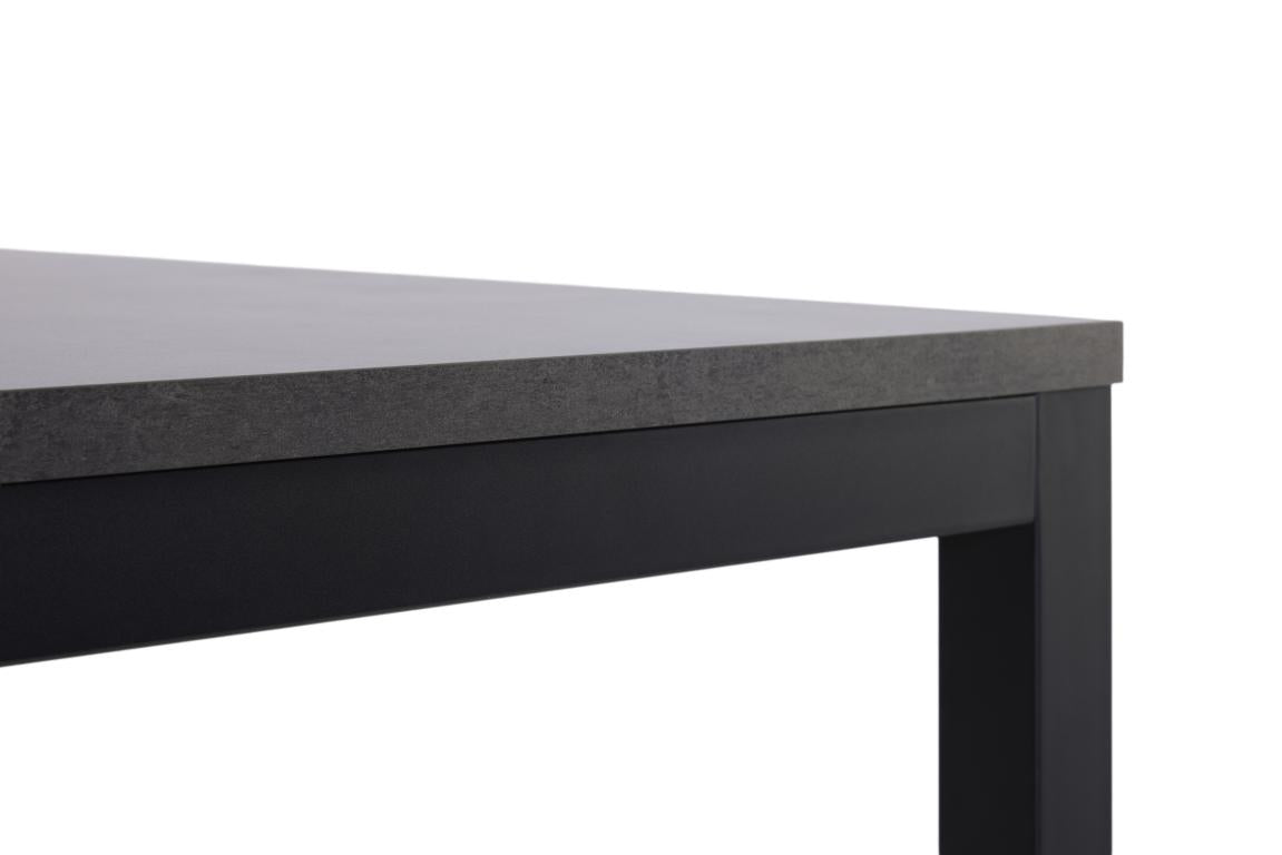 GBO - Table à manger TF2606 - Rectangulaire - Béton - 120 x 80 cm