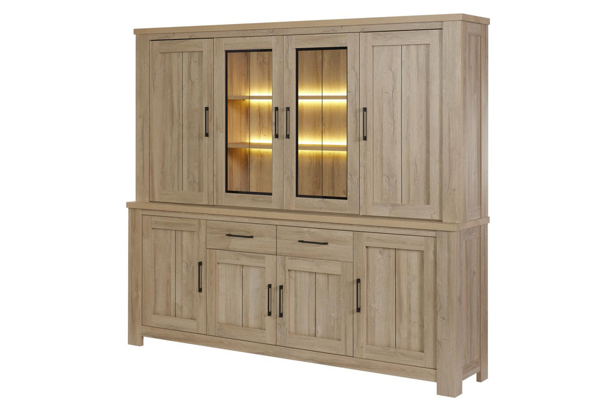GBO - Meuble haut Veron - Chêne français - 240x116x40 cm