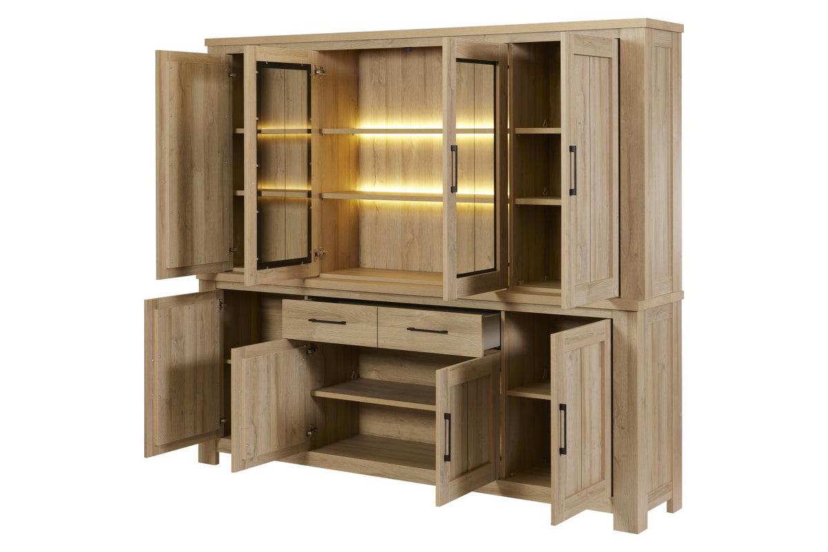 GBO - Meuble haut Veron - Chêne français - 240x116x40 cm
