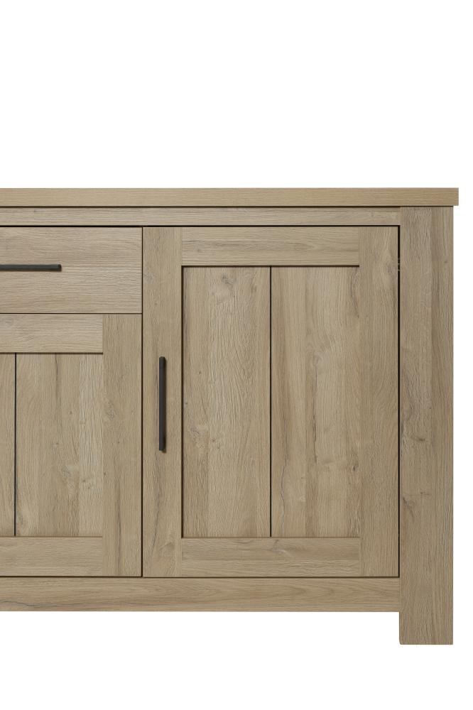 GBO - Buffet Veron - 4P2T - Chêne français - 240x95x48 cm