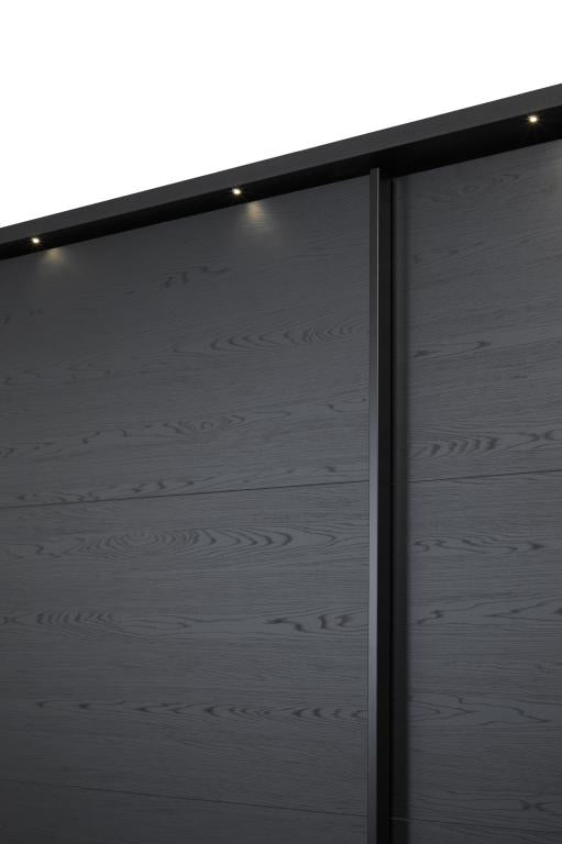 GBO - Kleerkast Rosie – 245x221x63 cm - 1 Spiegeldeur