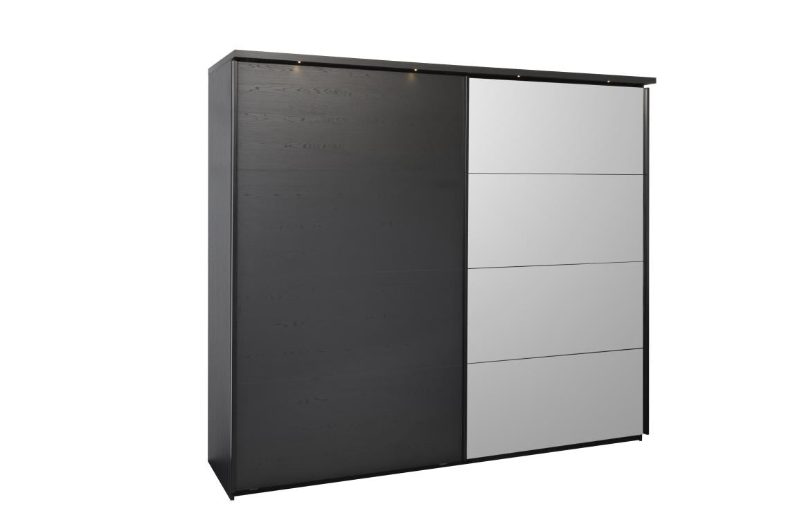 Penderie GBO Rosie – 245x221x63 cm - 1 Porte miroir