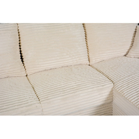 MLM - Salon Diana Links - Beige Stof - 180×340×267 cm