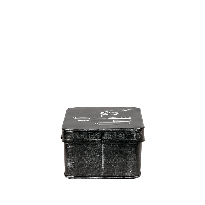 LABEL51 Make-Up opbergkist - Zwart - Metaal