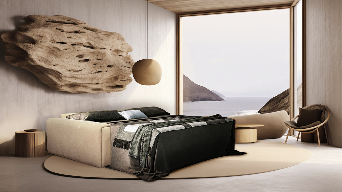 Altoni - Zetelbed Soana - Bed 140cm - 2 Elektrische Relaxen- 214xh106x58cm