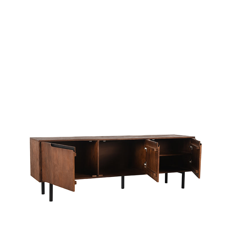 LABEL51  - TV-Meubel Rio - Espresso - Mangohout - 180 cm