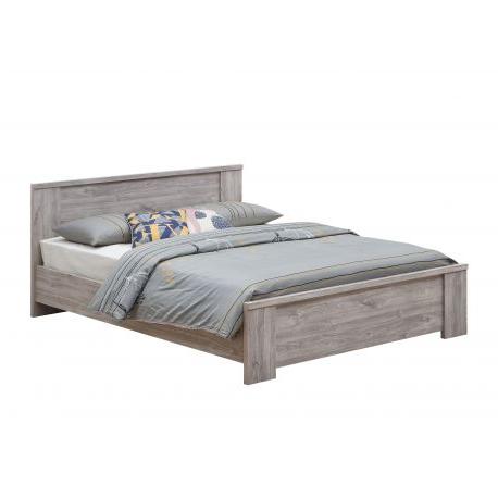 TYC - Tweepersoonsbed Olympia - Grijze Eik - Drie afmetingen - 180x85x200cm