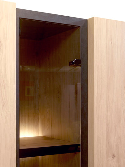 GBO - Vitrine Viareggio – 134x187x48 cm avec éclairage