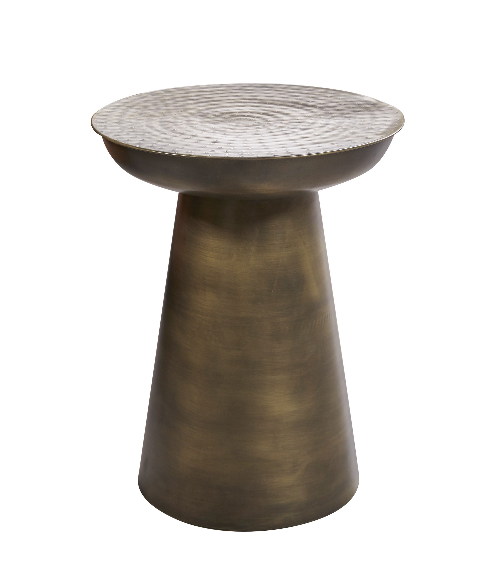 Image of Bijzettafel Zamorano - Metaal ) 37x47x37cm. <table border="0" width="320" cellspacing="0" cellpadding="0">
<colgroup><col span="5" width="64"></...